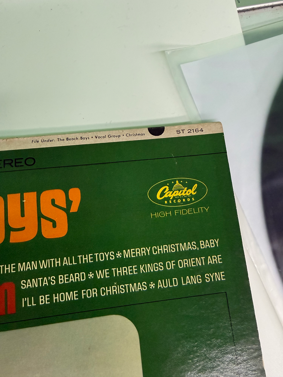 Thumbnail: The Beach Boys - Christmas Album 1964 Capitol ST-2164 Mono Jacket VG+ Vinyl VG