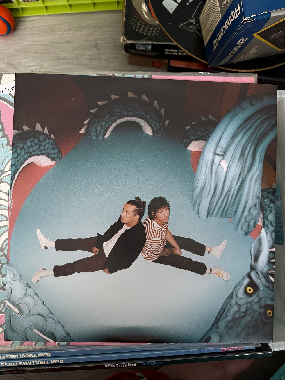 Thumbnail: Twenty One Pilots Scaled and Icy New Opened To See Color Vinyl Transparent Blue 