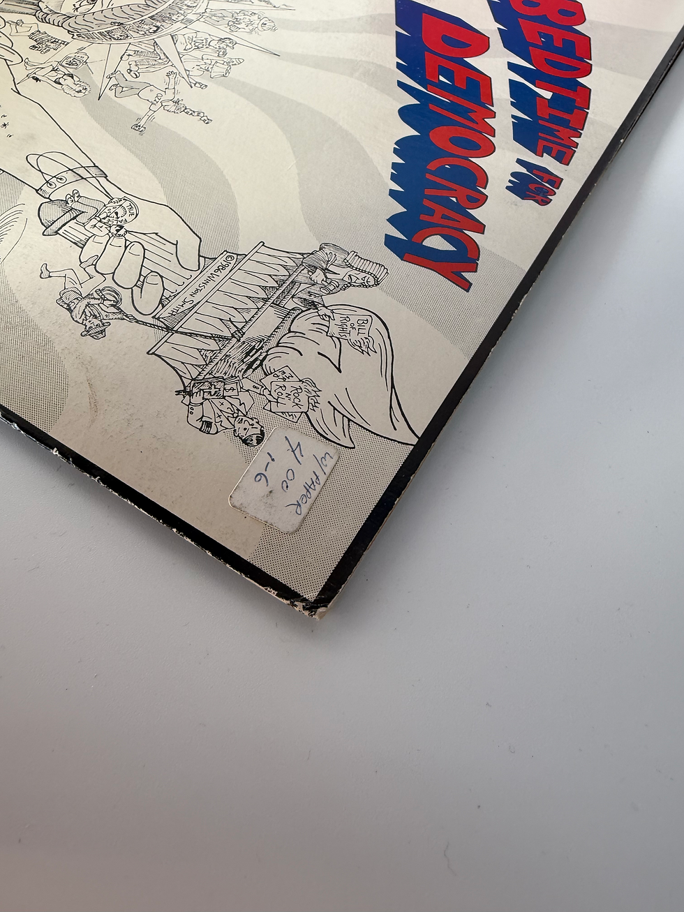 Thumbnail: Dead Kennedys - Bedtime For Democracy LP Vinyl Record + Both Papers 1986 VG+/VG+