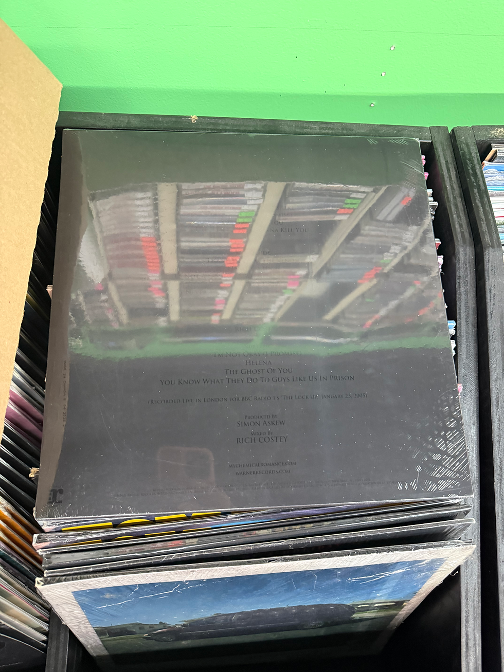 Thumbnail: My Chemical Romance Three Cheers For Sweet Revenge HT Red Clear Splatter Sealed