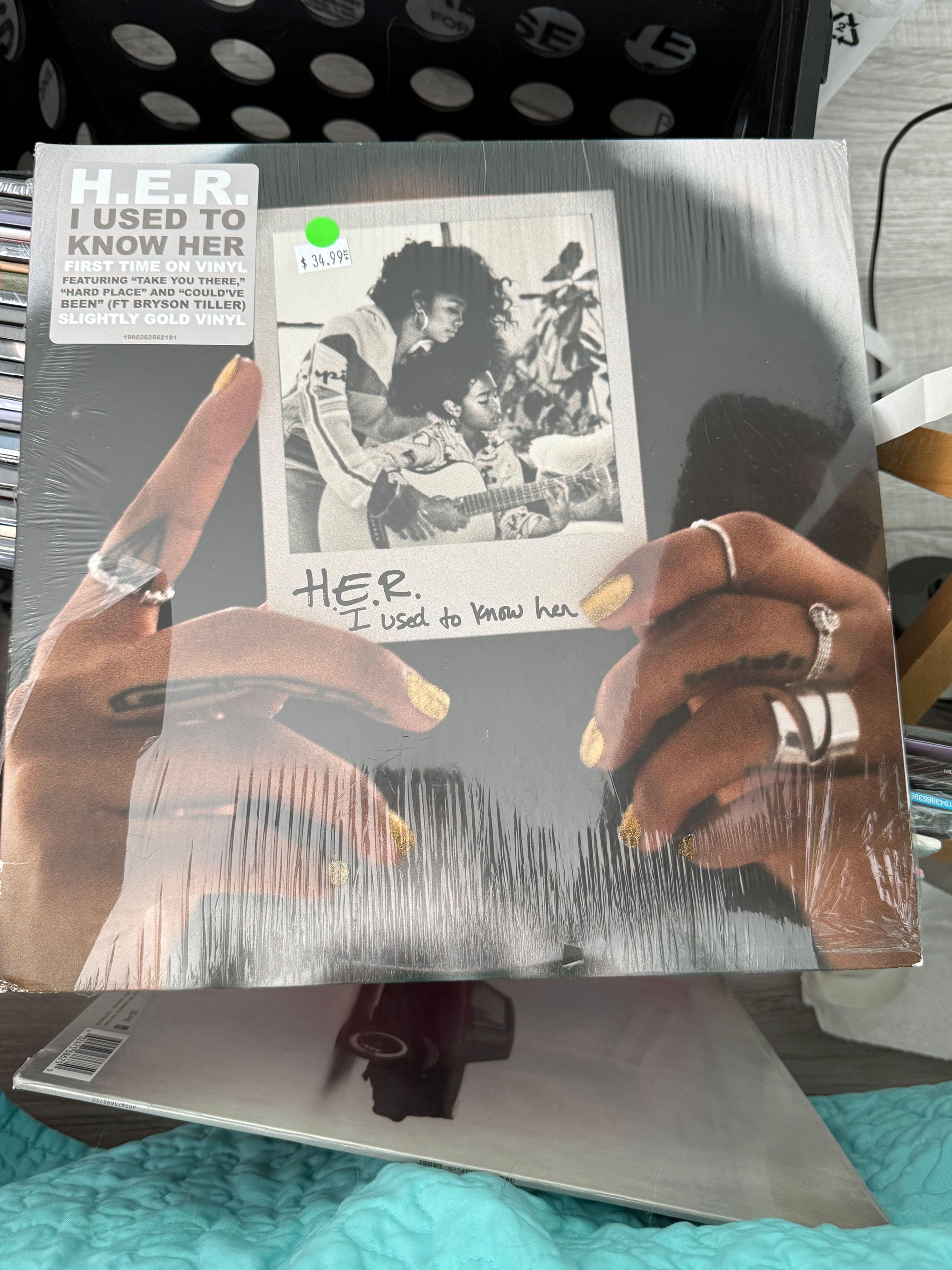 H.E.R. ~ I Used to Know Her (Record, 2024) Slightly Gold Vinyl Sealed