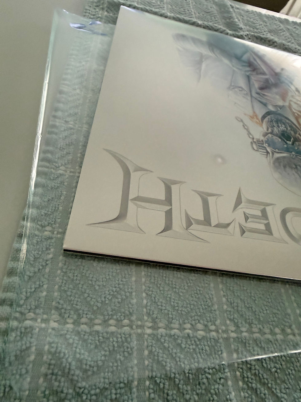 Thumbnail: Megadeth LE Translucent Orange Black Corona Sealed Vinyl Signed Insert