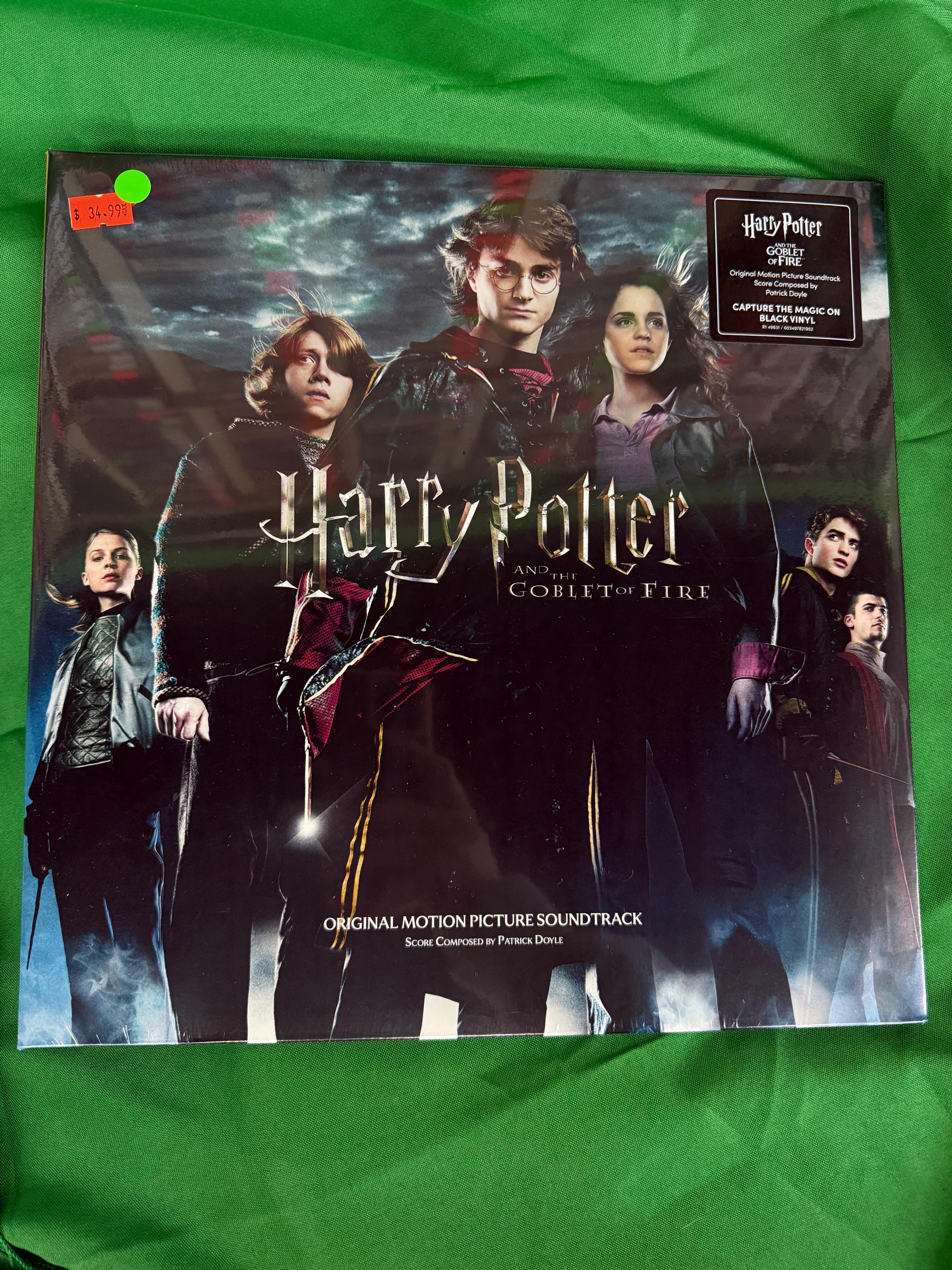 Harry Potter And The Goblet Of Fire Soundtrack Score Black Vinyl Sealed  