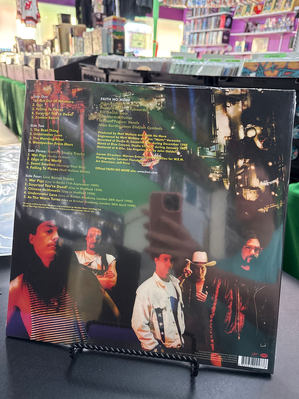 Thumbnail: Faith No More The Real Thing Record, 2015 UK Sealed Vinyl Double 180g Bonus Lp 