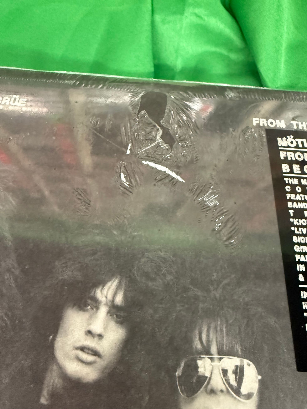 Thumbnail: Motley Crue - From The Beginning - Marbled Black Leathur Vinyl Sealed - No Hype 