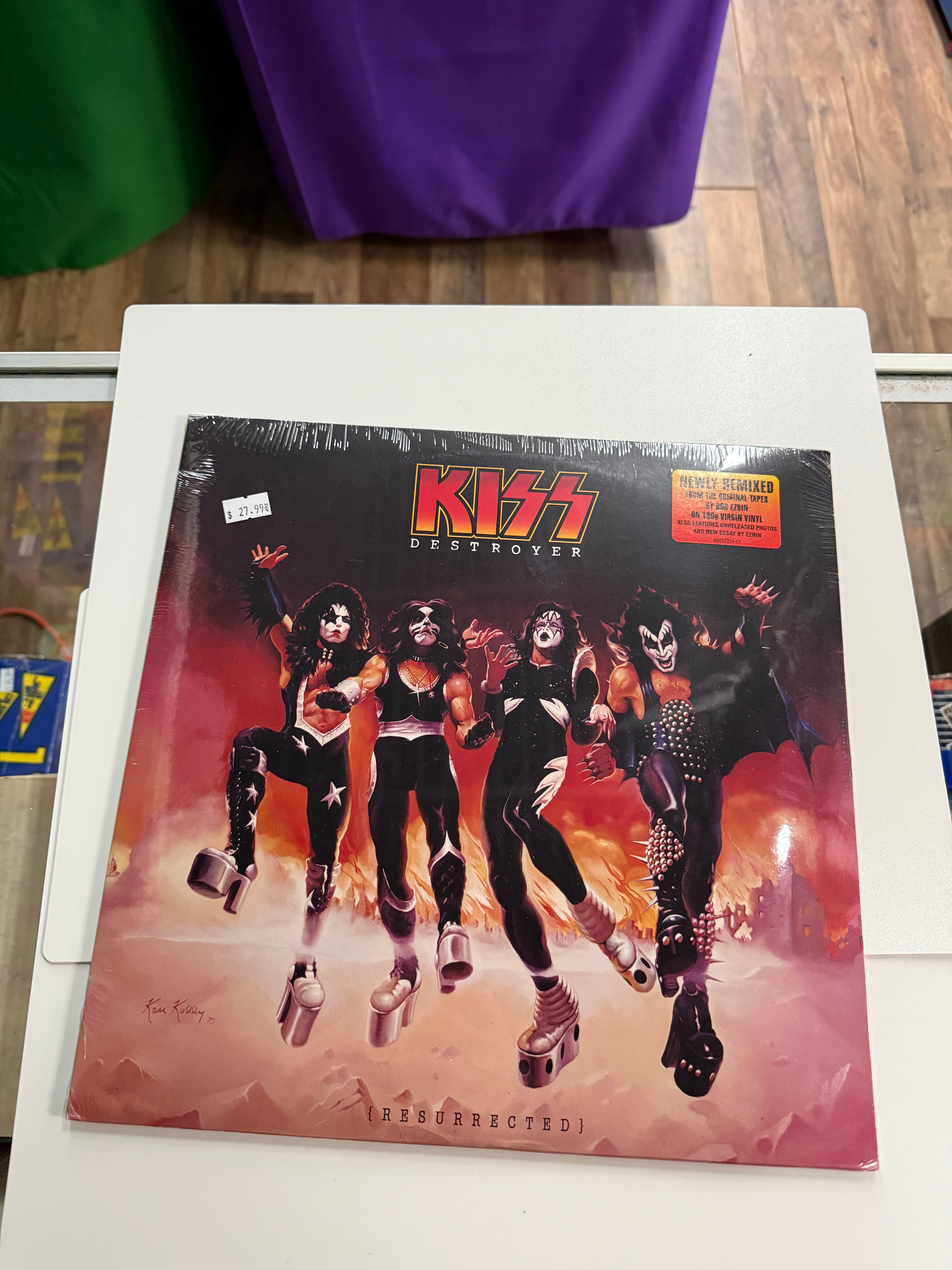 Kiss Destroyer: Resurrected 180g Virgin Vinyl Sealed