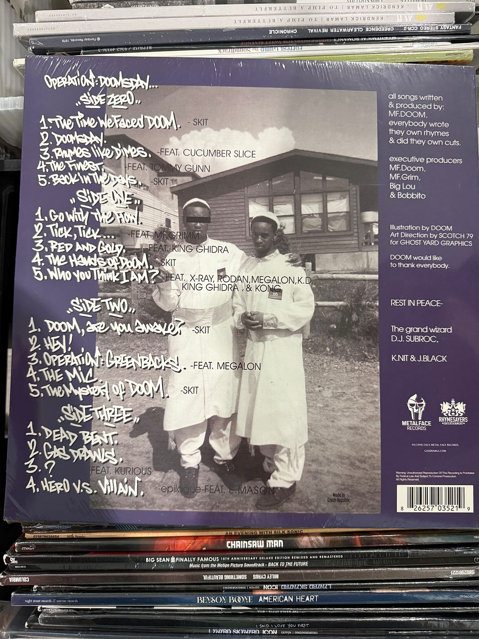 Thumbnail: MF Doom Operation: Doomsday (Record, 2023) Sealed Vinyl