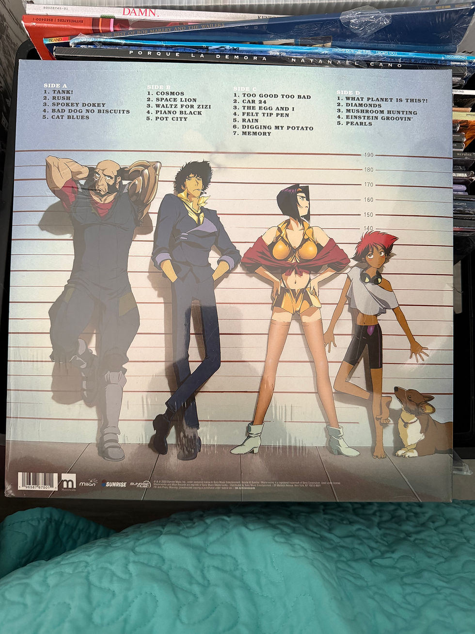 Thumbnail: Cowboy Bebop - Soundtrack - 2LP Walmart Exclusive Burgundy Vinyl w Poster Sealed