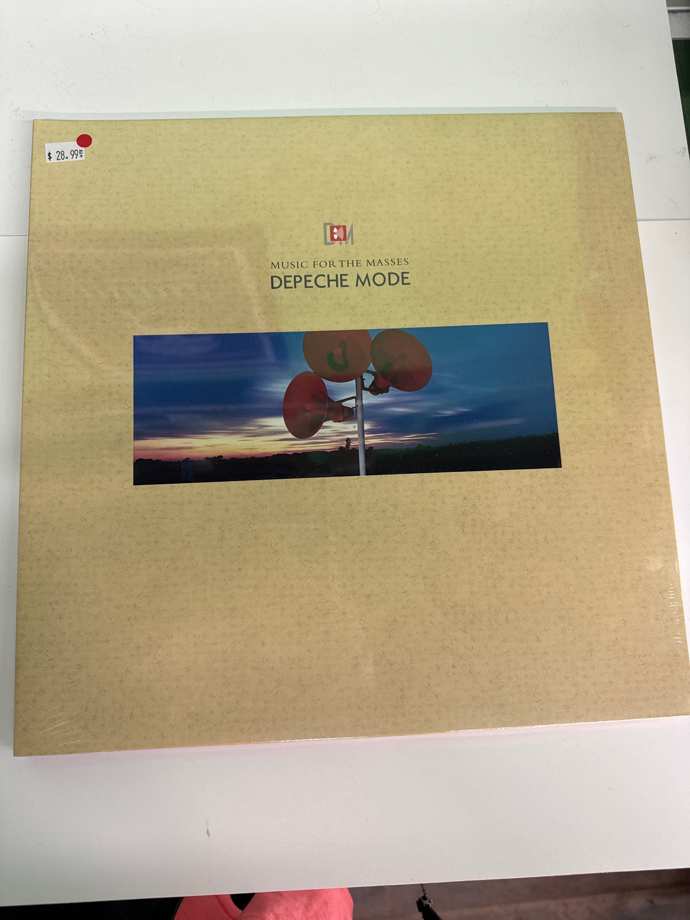 Depeche Mode Music For The Masses LP Vinyl Record Factory Sealed Reissue 