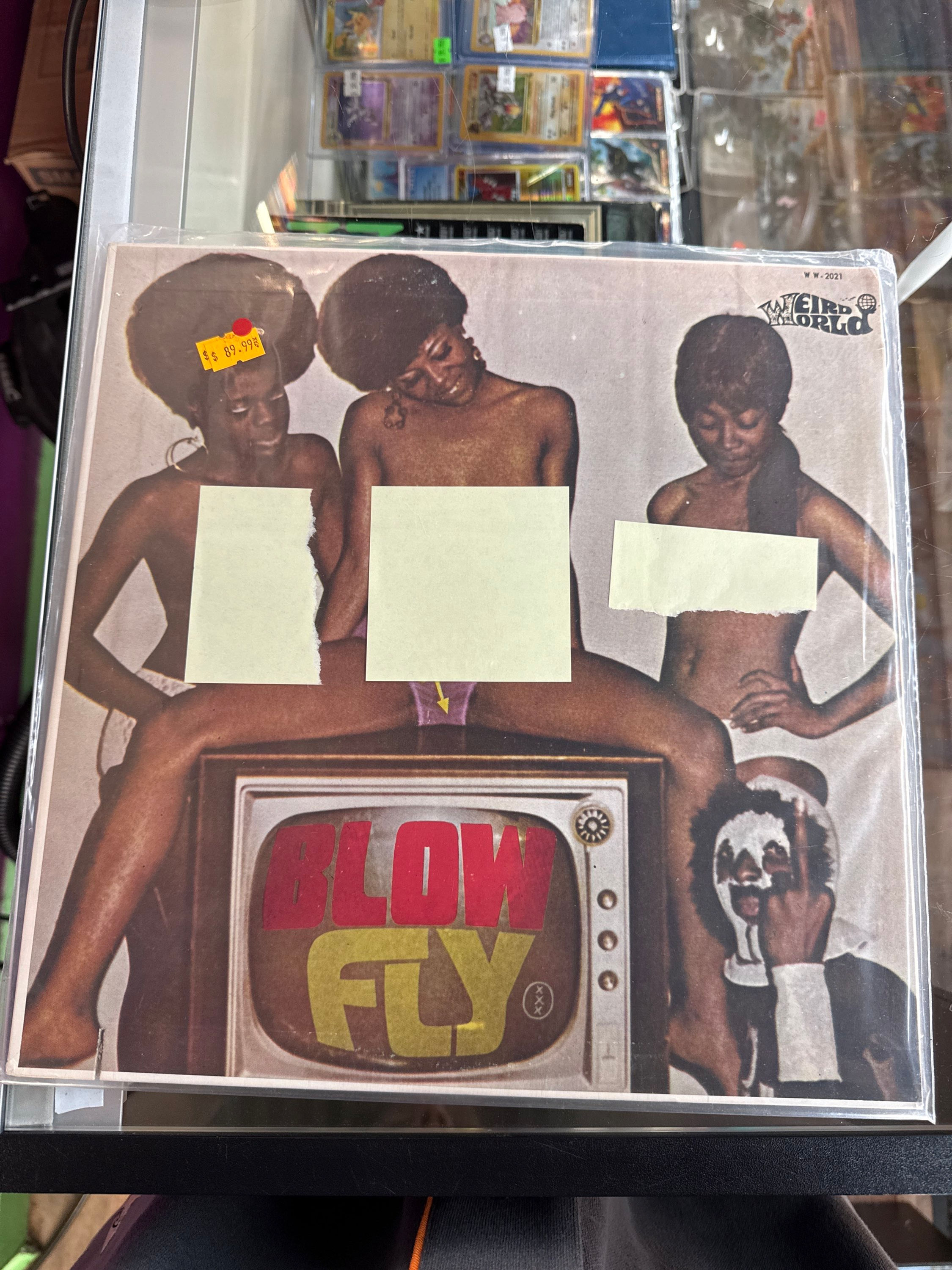 Blowfly For Mature Adults Only LP Vinyl Record VG+/VG+ 