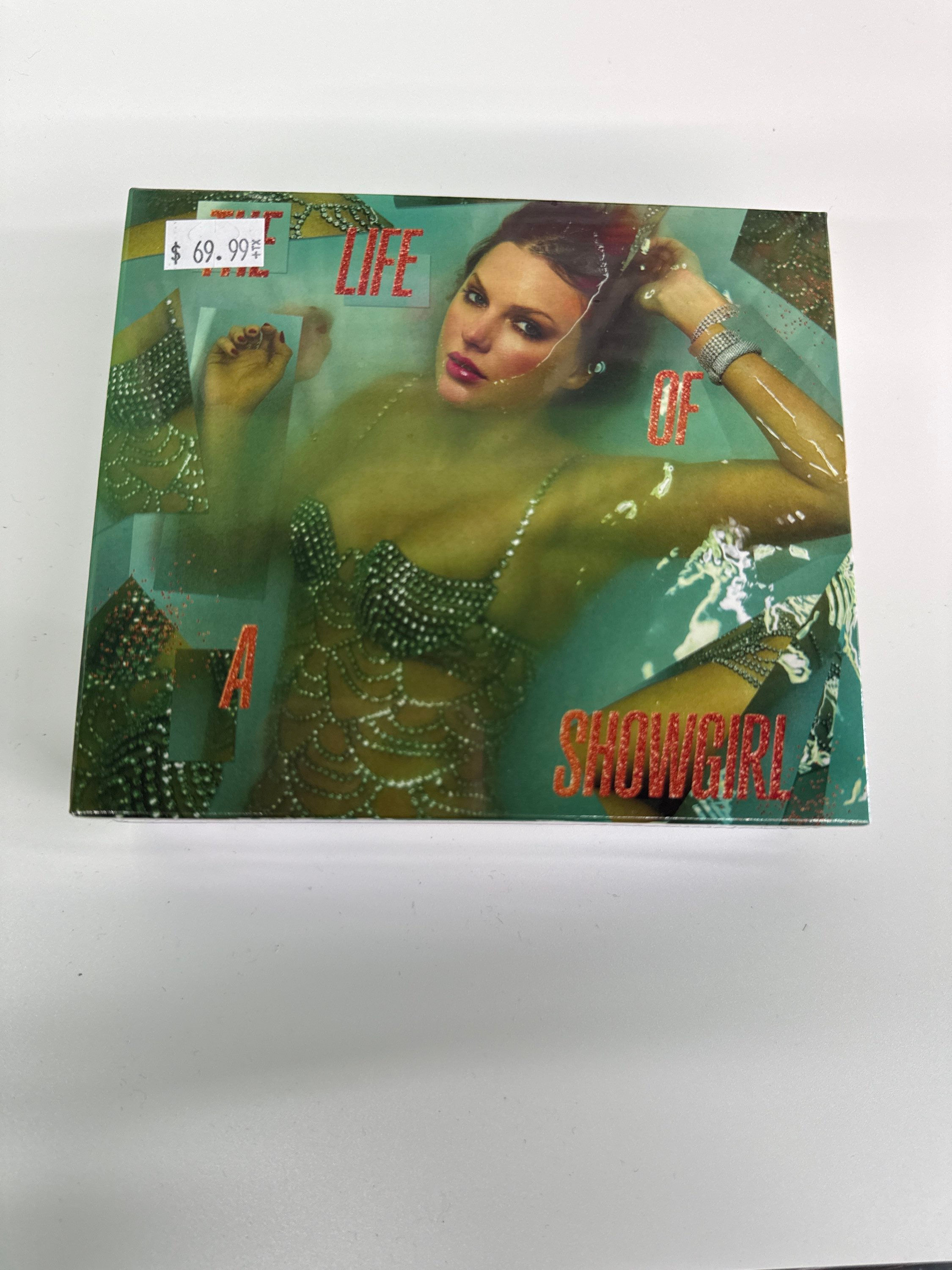 Taylor Swift  The Life of a Showgirl Sweat and Vanilla Perfume Sealed Deluxe CD