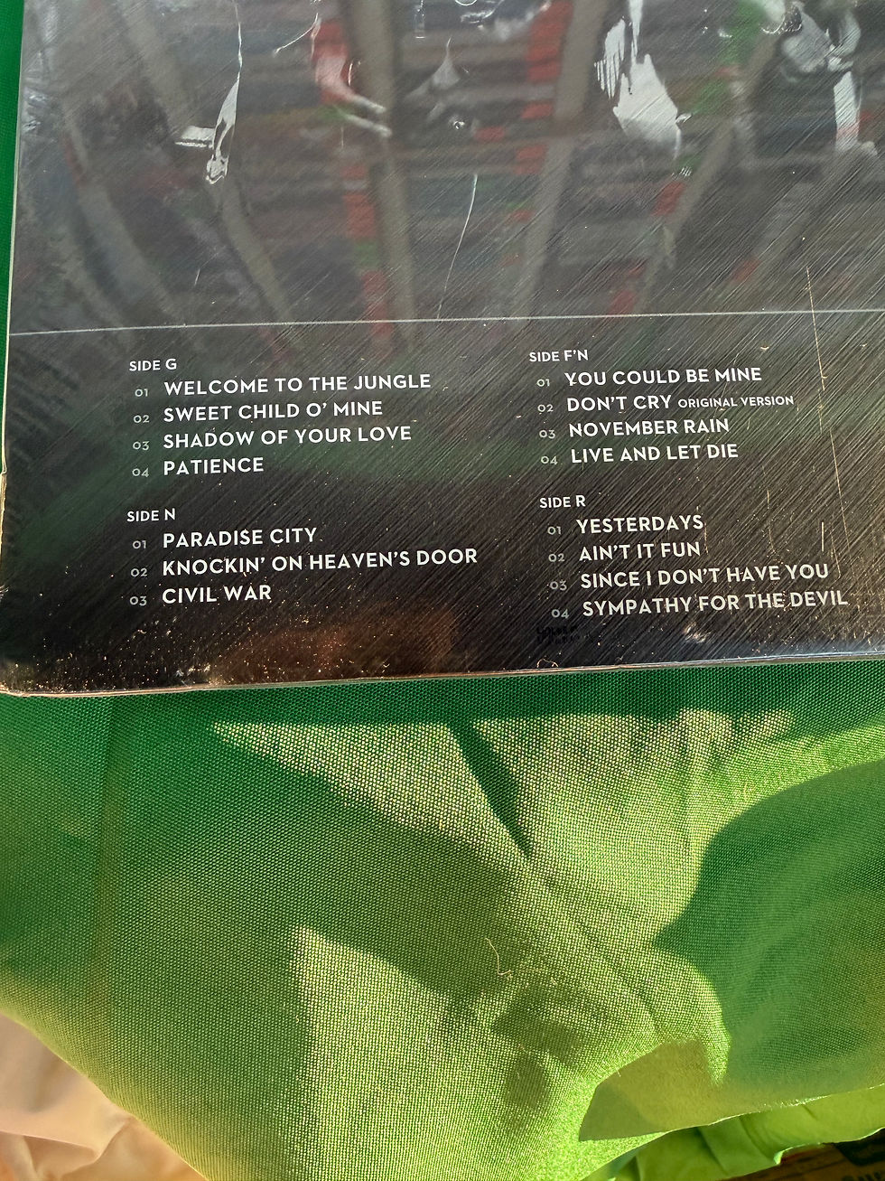 Thumbnail: Guns N' Roses ~ Greatest Hits ~ Gold With Red Limited Ed Sealed Vinyl