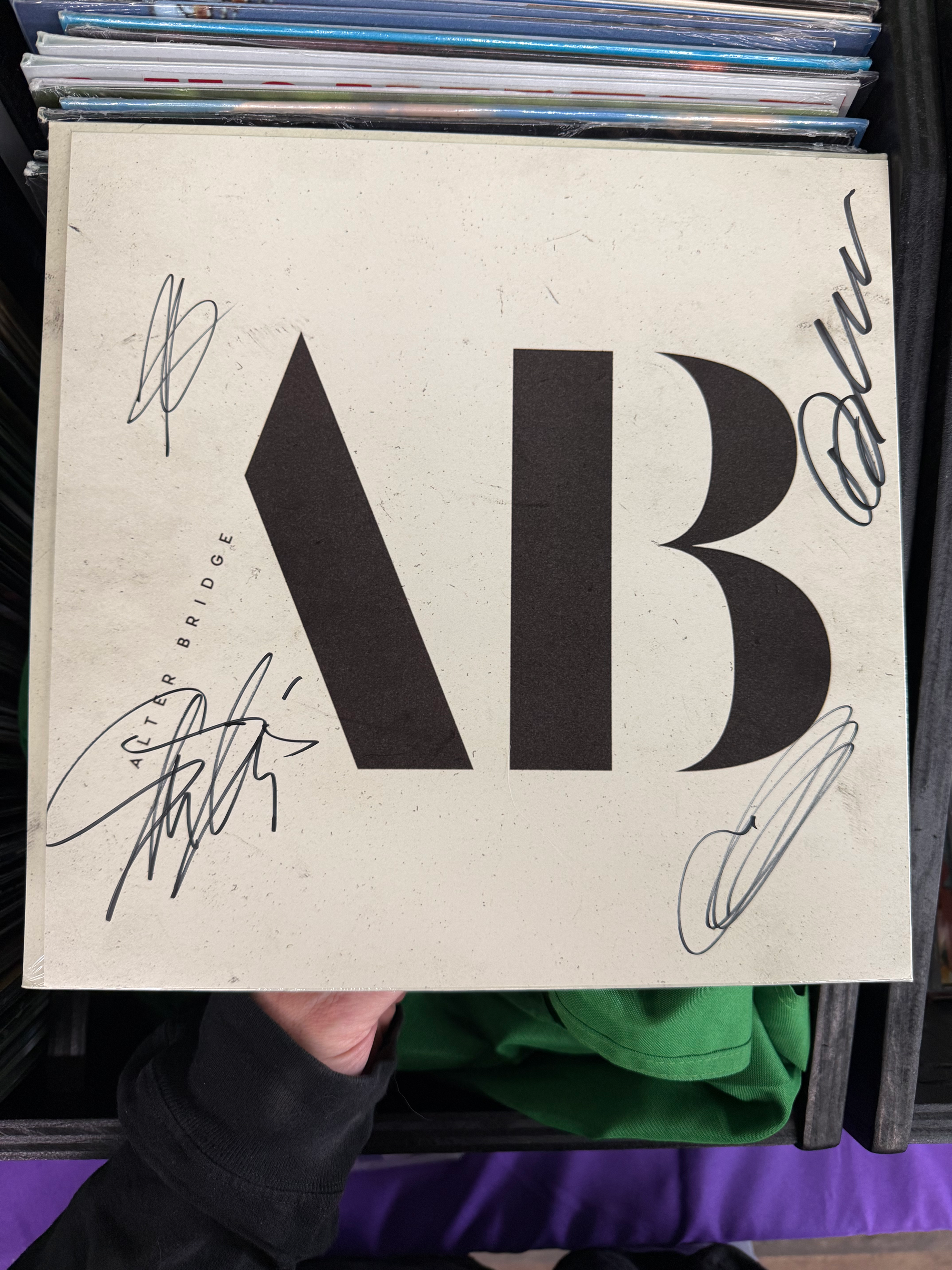 ALTER BRIDGE ~ Self Titled ~ SPLATTER VINYL ~ W/HYPE ~ Signed Insert ~ Sealed