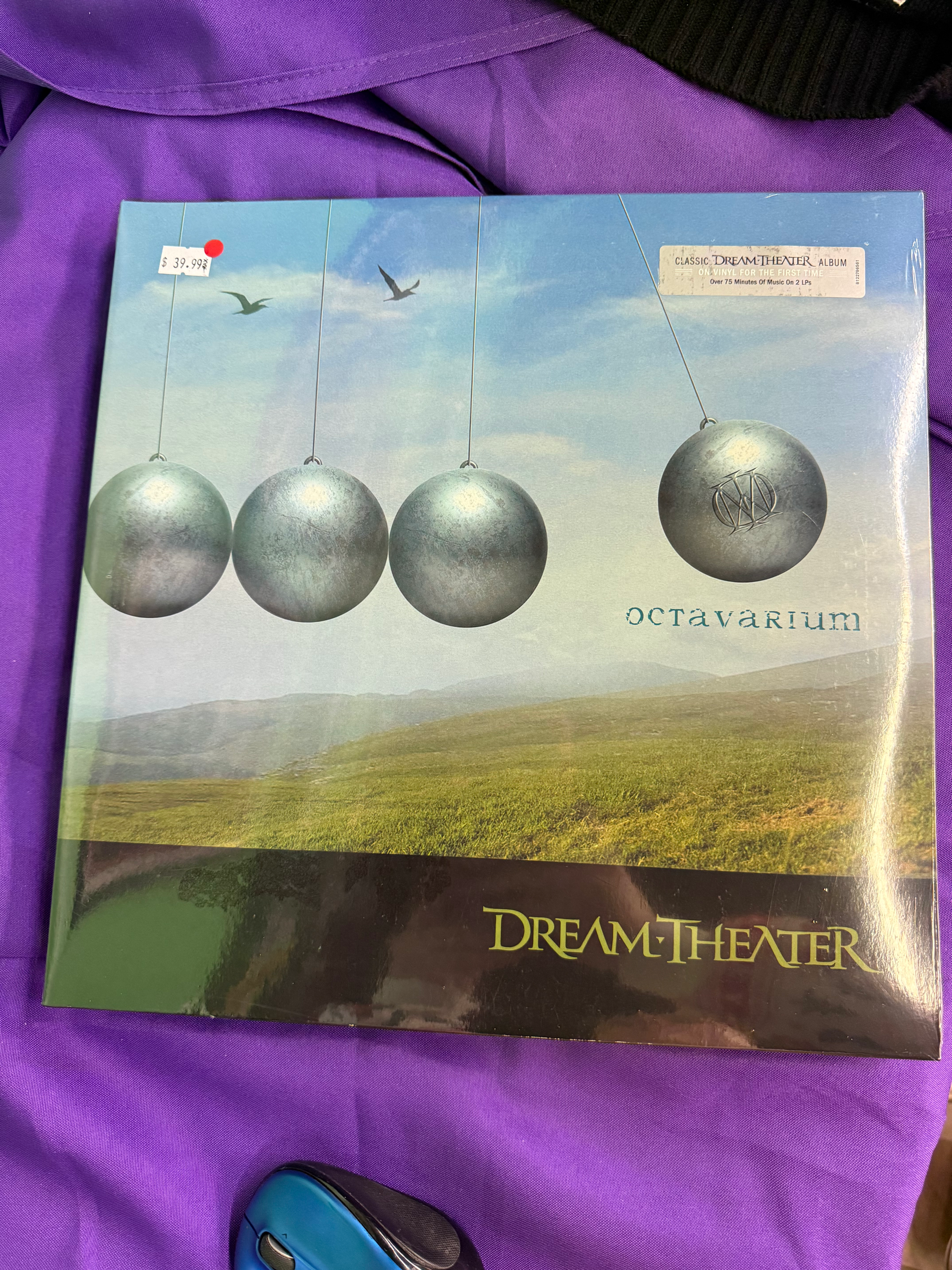 Dream Theater Octavarium 2005 LP Vinyl Record