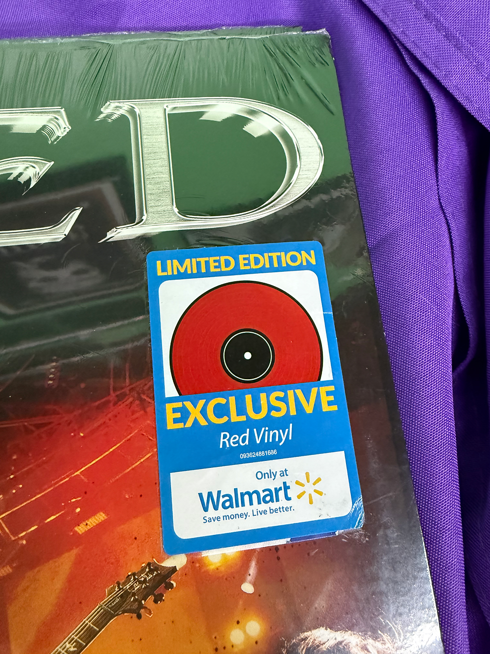 Thumbnail: CREED - The Best Of - Red Colored Vinyl Ltd Edition Walmart Sealed NEW