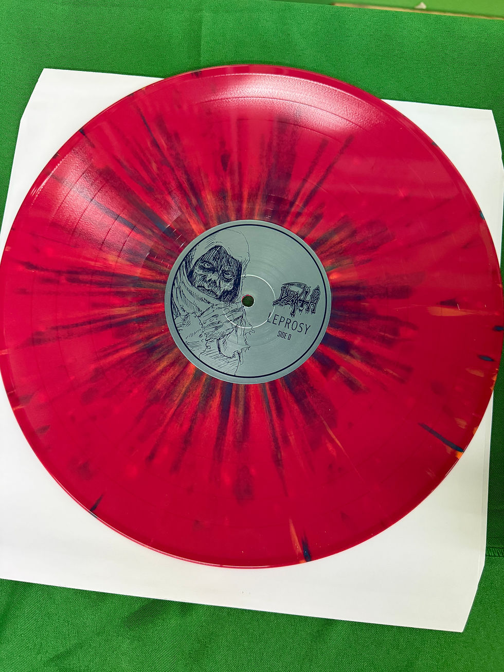Thumbnail: DEATH LEPROSY Vinyl Boxset LE 500 Deluxe Reissue VG+\VG+ Slip Mat Poster