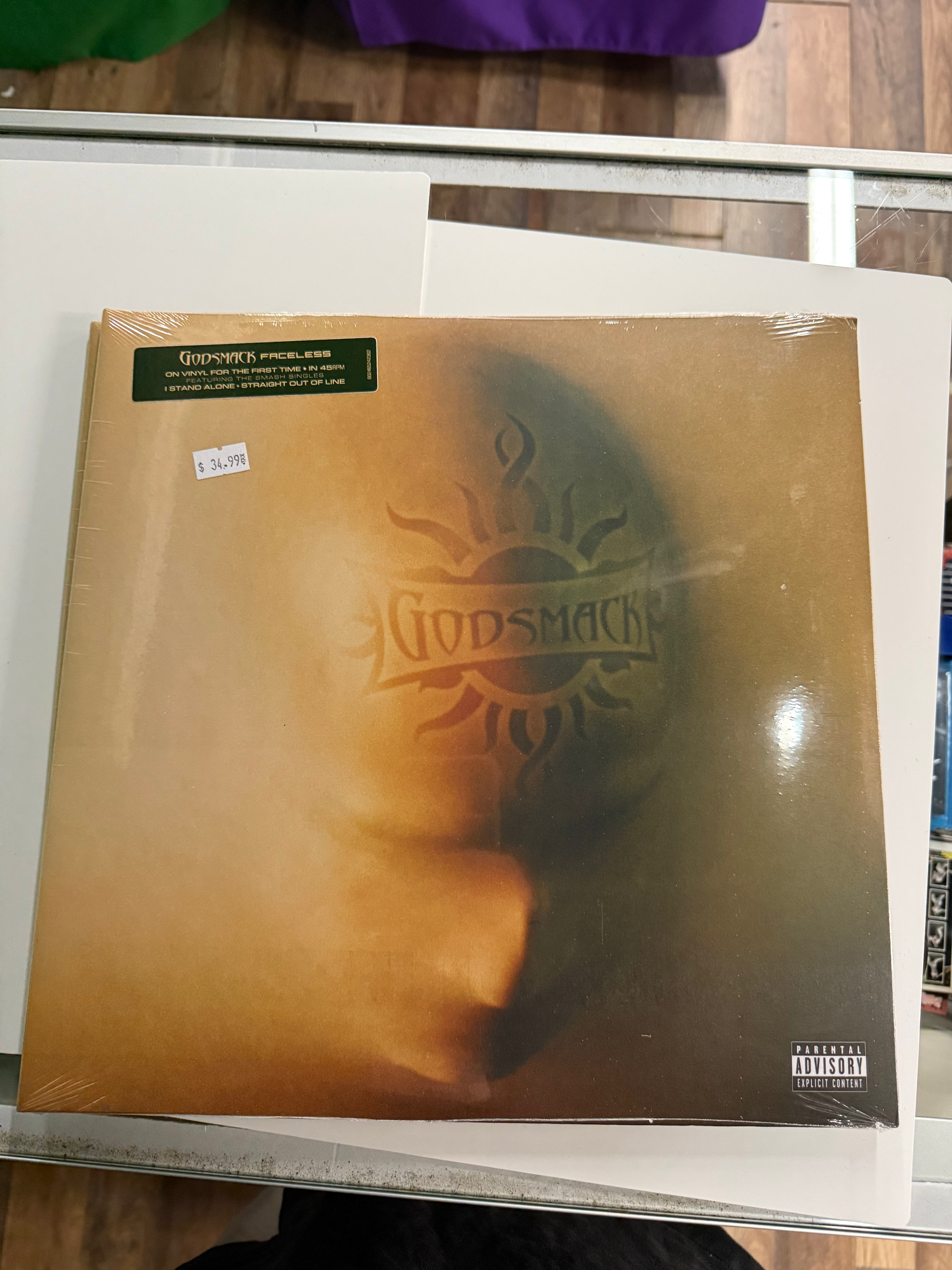 Godsmack Faceless LP Vinyl Record Sealed 