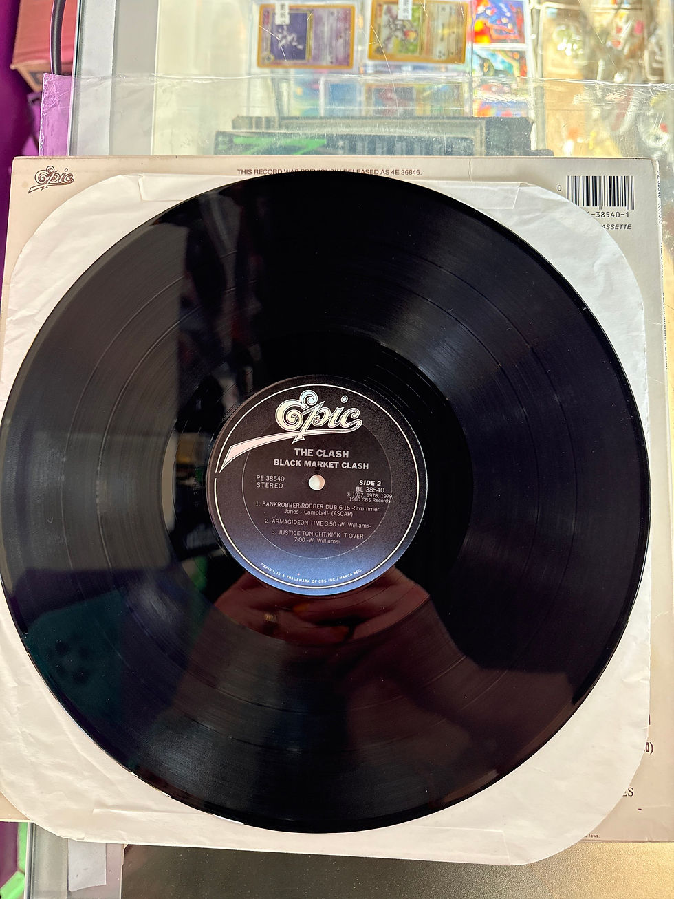 Thumbnail: The Clash Black Market Clash LP Vinyl Record VG+/VG+ 