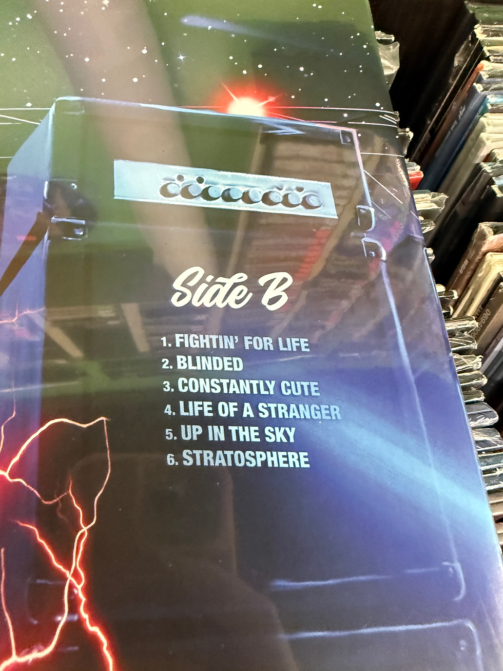 Thumbnail: ACE FREHLEY 10,000 VOLTS INDIE EXCLUSIVE COLOR IN COLOR SPLATTER 180G VINYL New