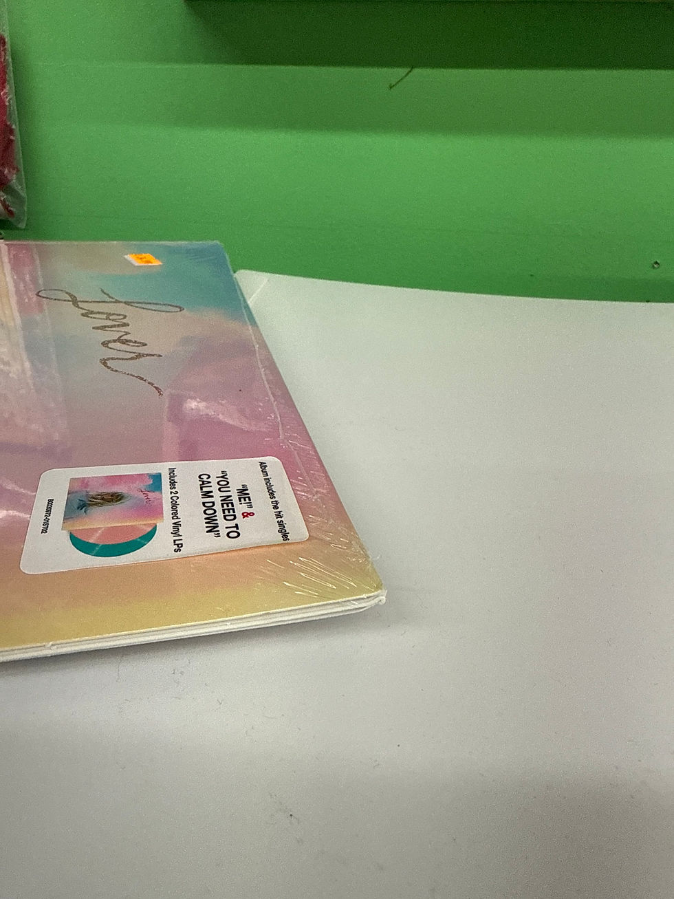 Thumbnail: Taylor Swift Lover 2 Colored Vinyl, 2019 Sealed 