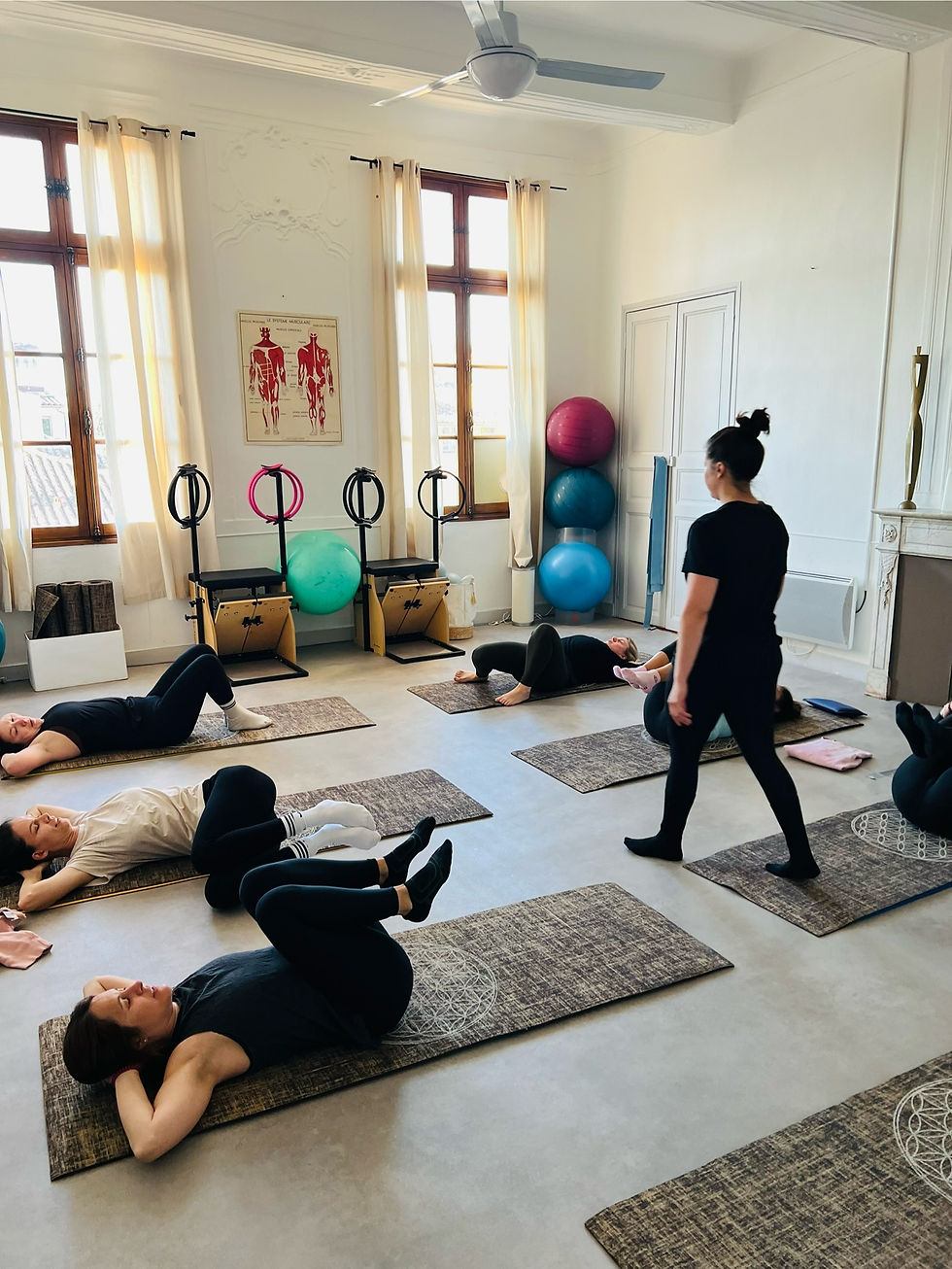 Formation Pilates cours collectif
