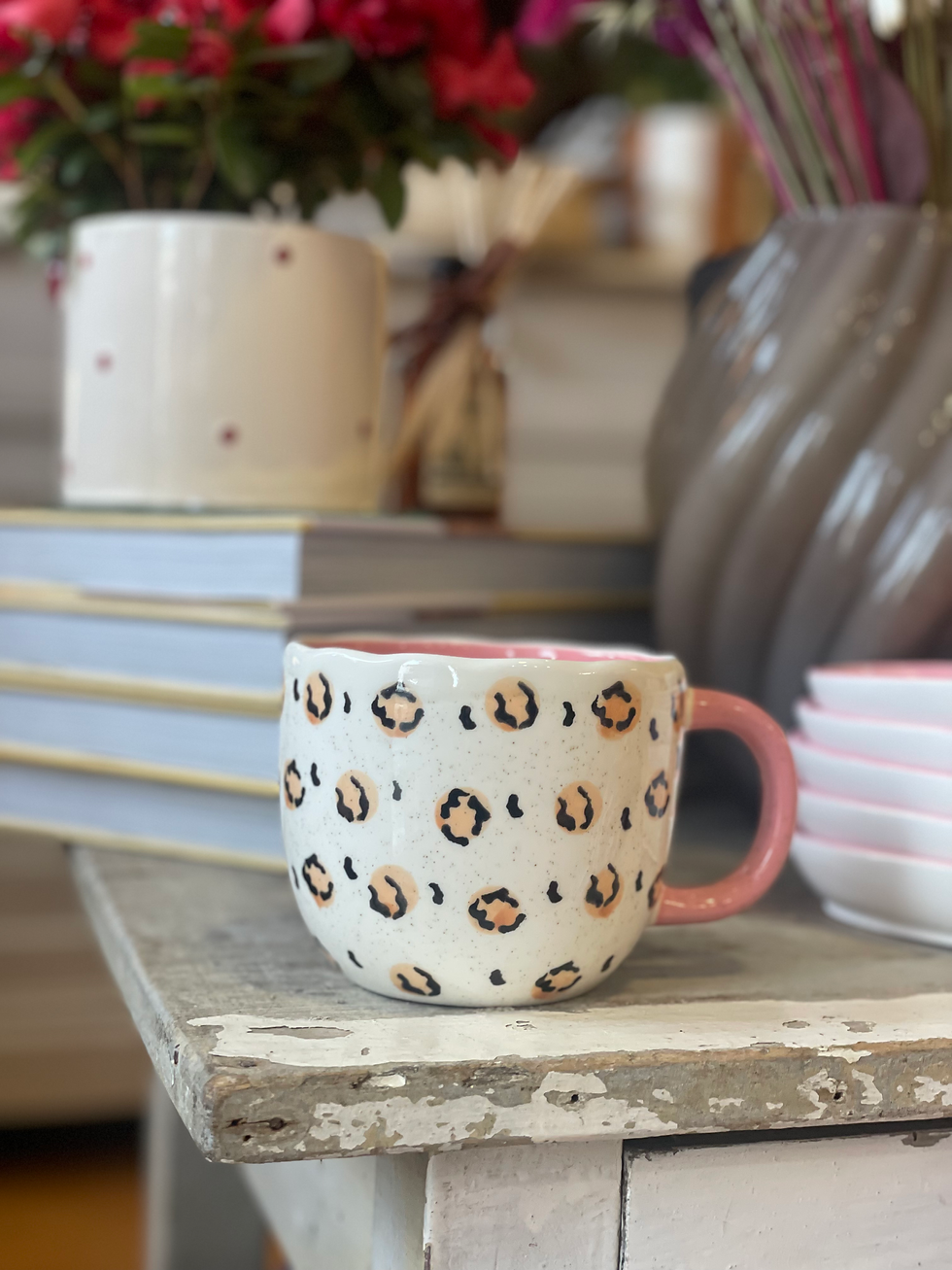 Miniature : Mug Léo rose
