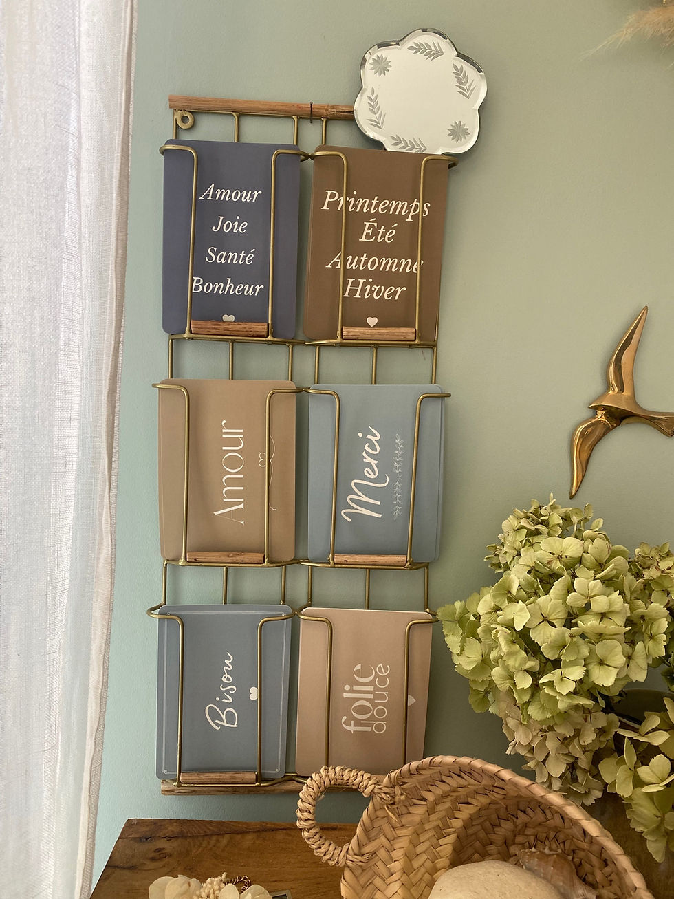 Miniature : Porte cartes doré