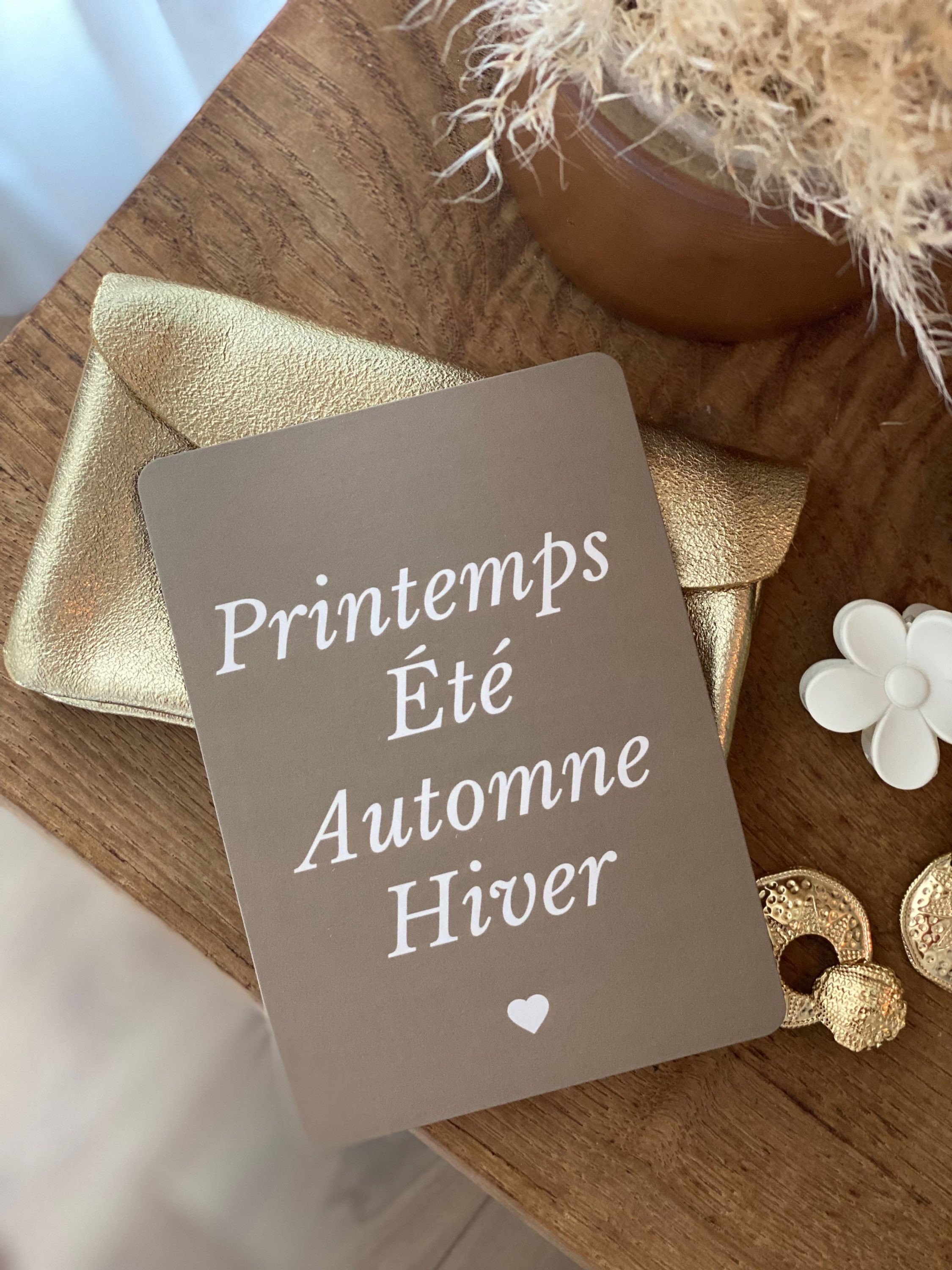 Billet doux "Printemps Été Automne Hiver"