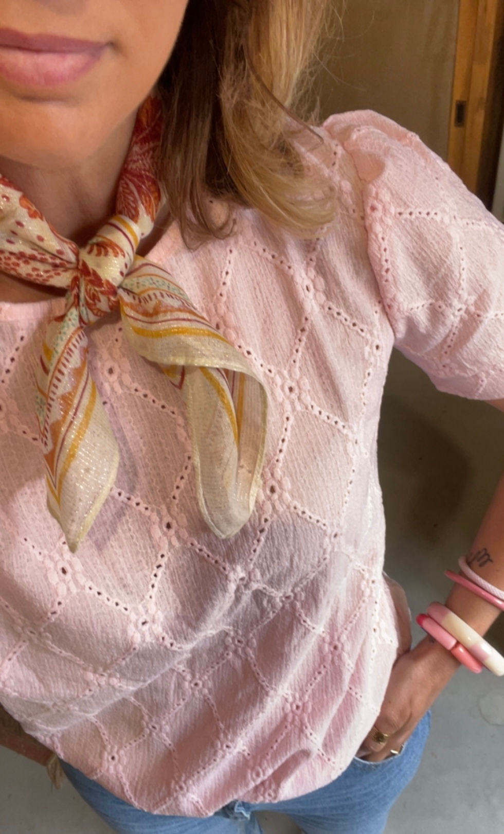 Miniature : Foulard palmiers