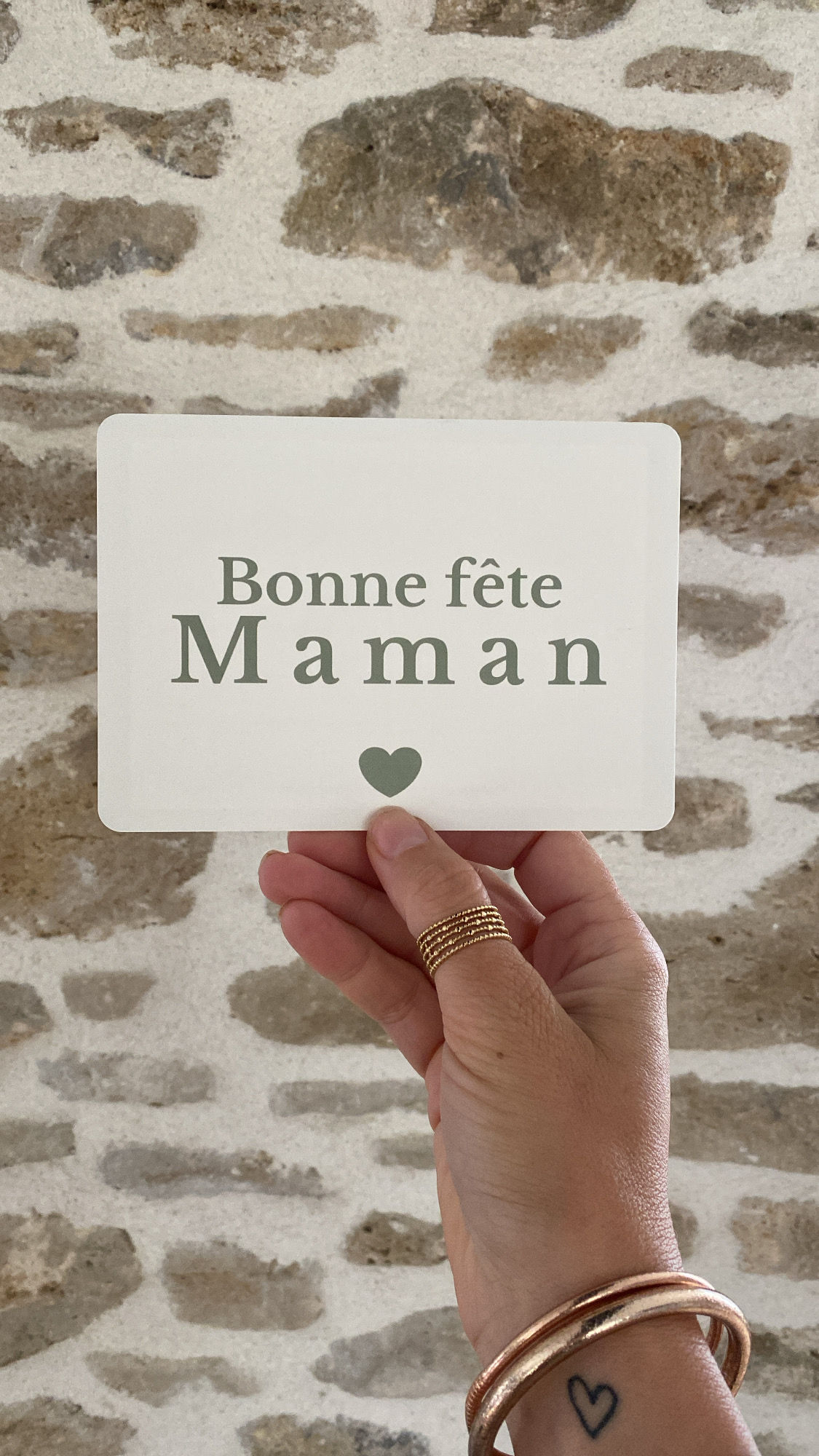 Billet doux "Bonne fête maman"