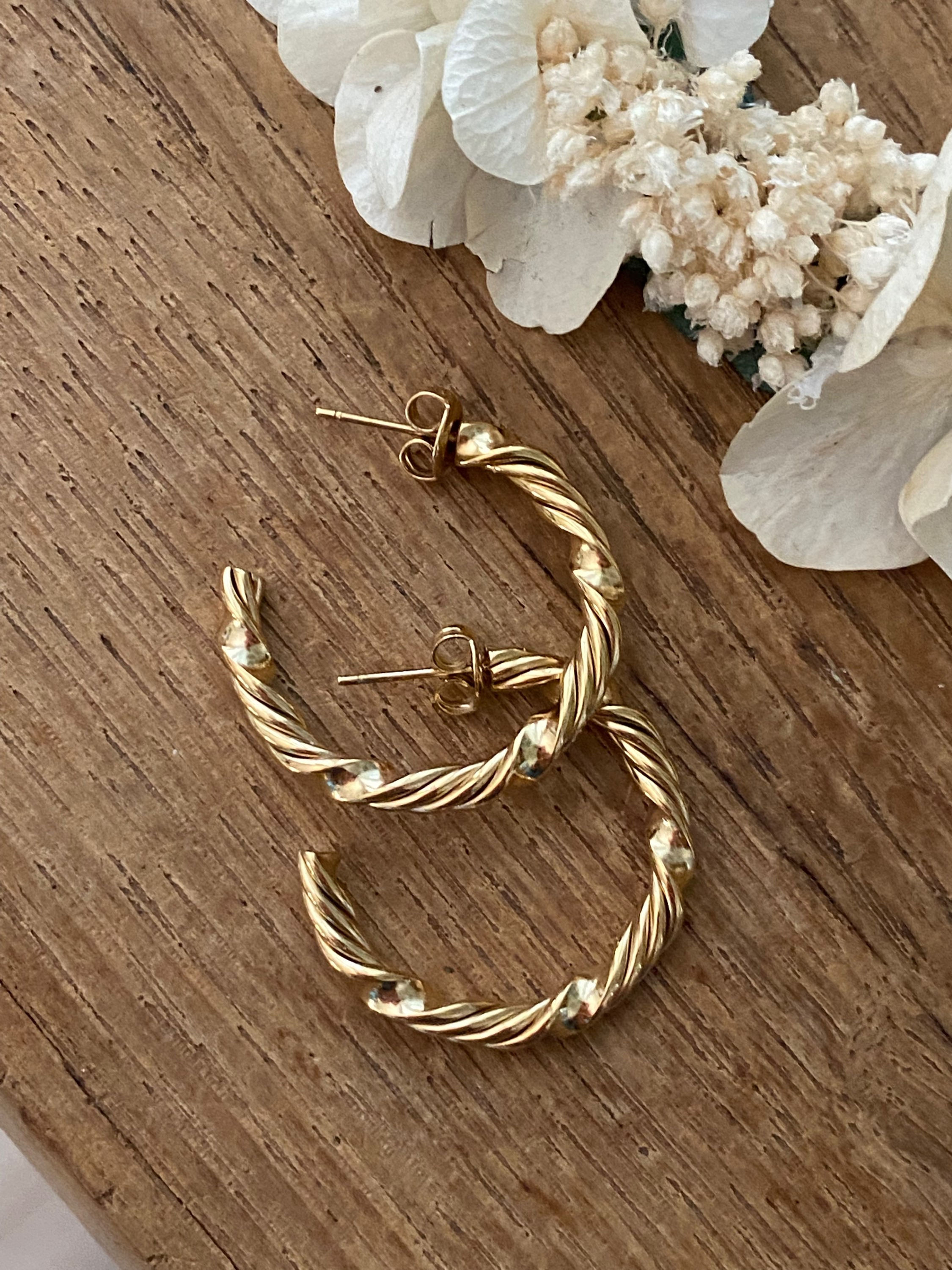 Boucles d’oreilles "Créoles"