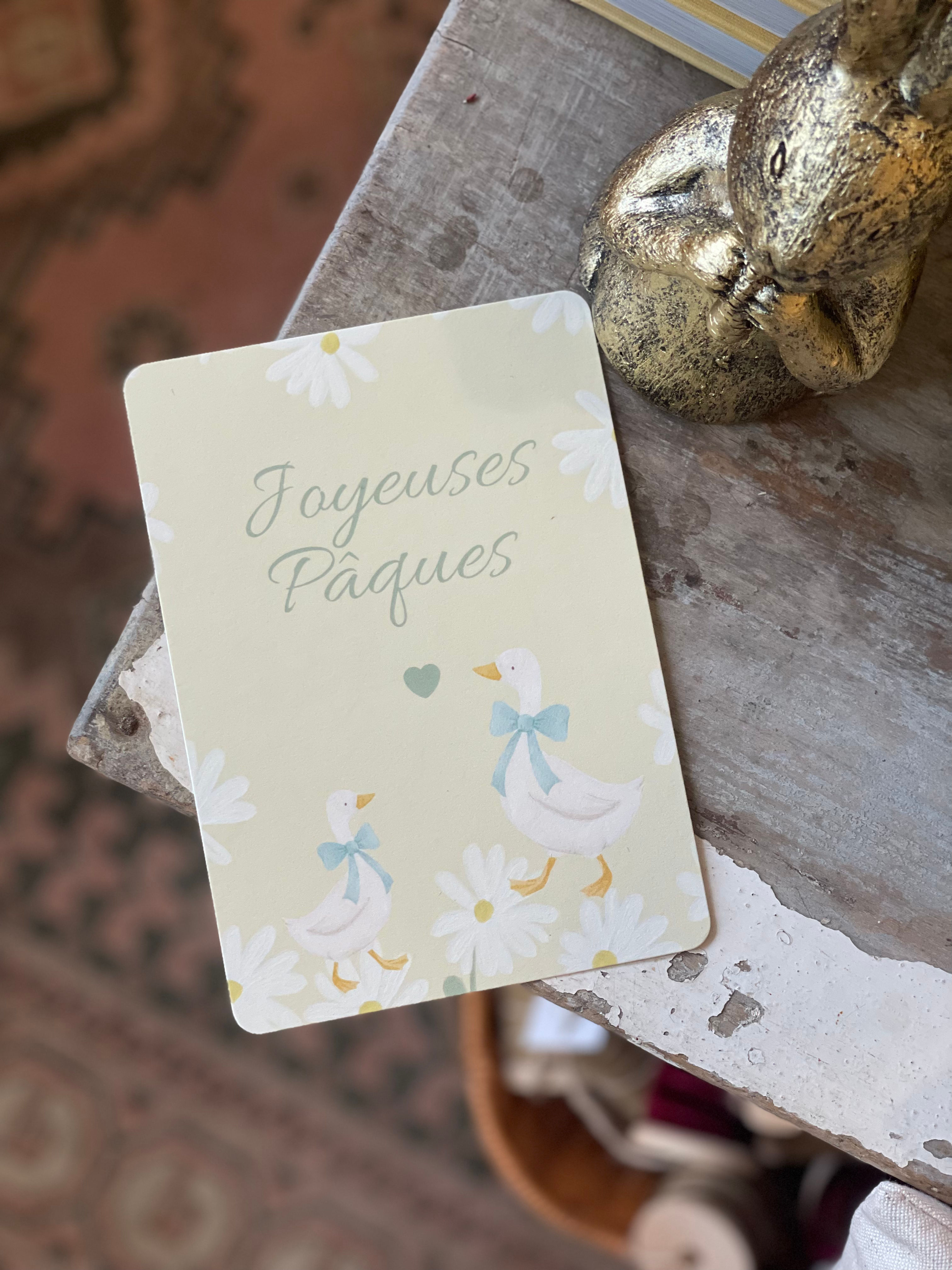 Billet doux "joyeuses Pâques"