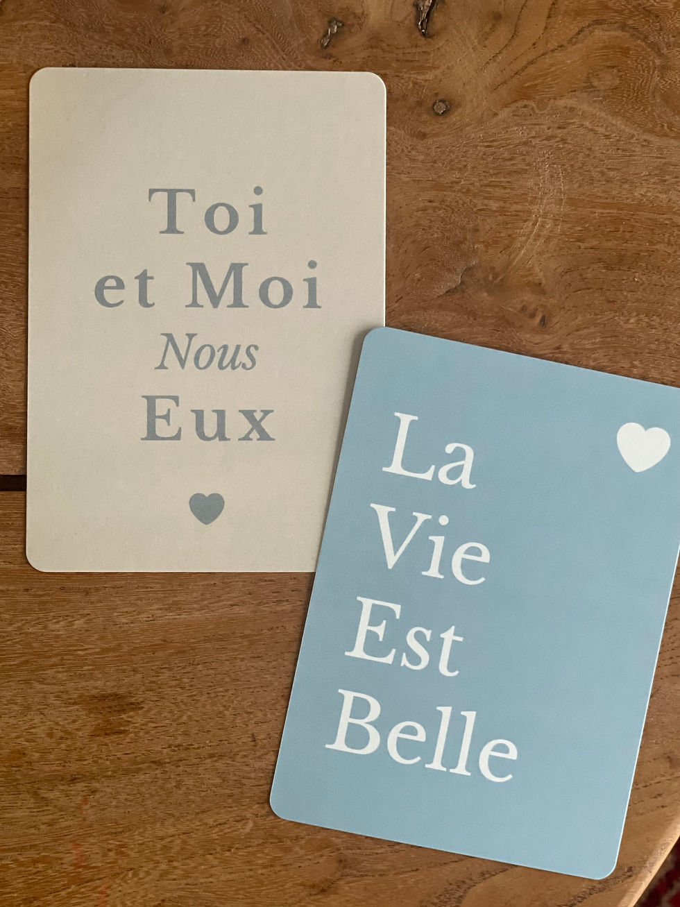 Miniature : Billet doux "La vie est belle"