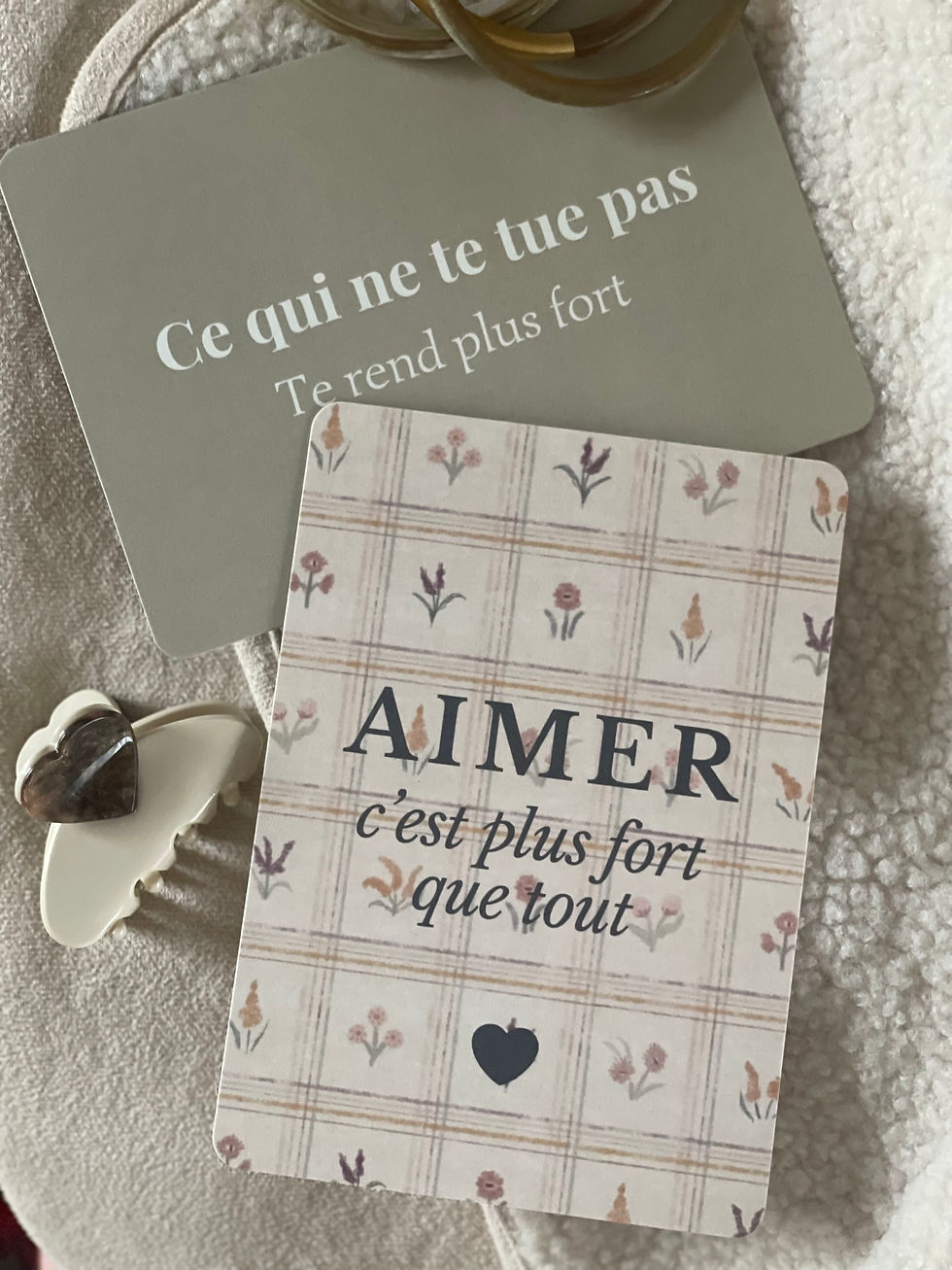 Miniature : Billet doux "Ce qui te tue pas te rend plus fort"