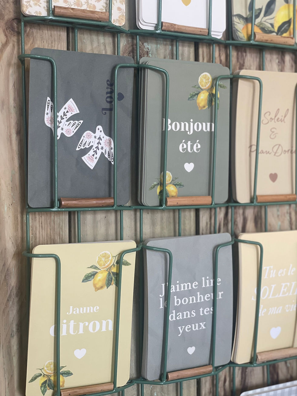 Miniature : Billet doux "Jaune citron"