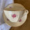 Miniature : Tasse et soucoupe "rose ancienne"