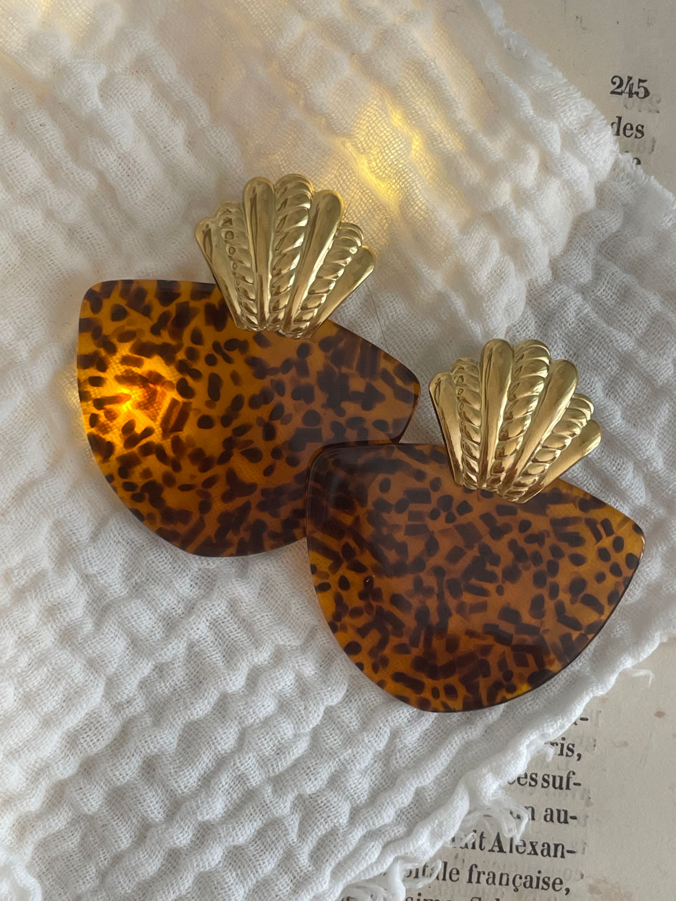 Boucles d’oreilles "Colého"