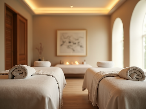 A serene-spa-setting-with-soft-lighting-and-two-massage-beds-side-by-side-ready-for-a-coup