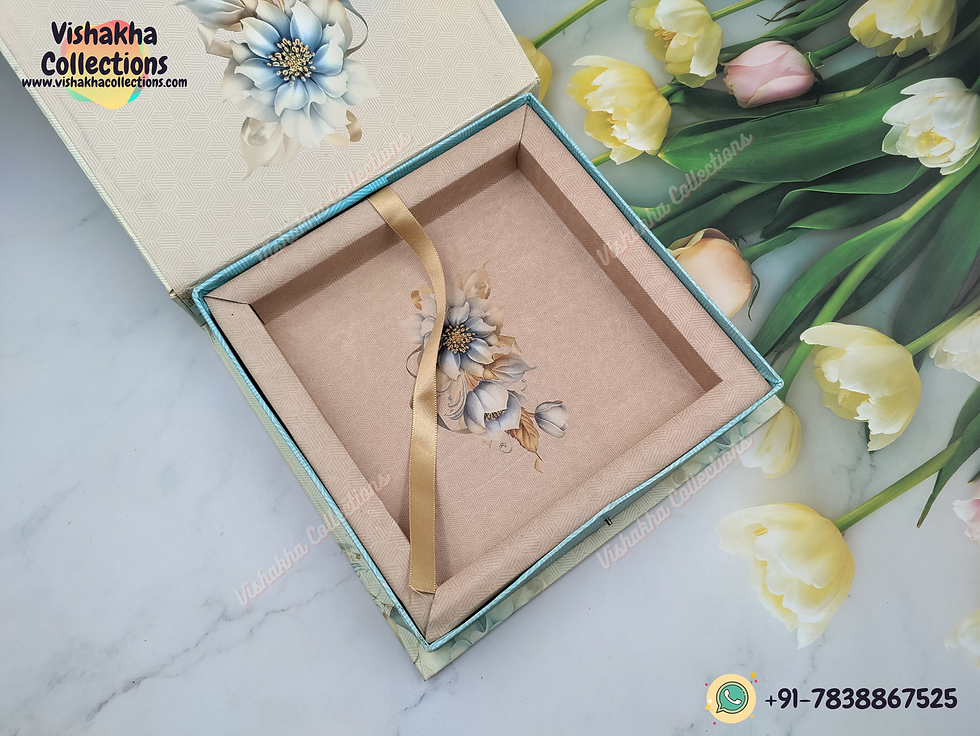 Thumbnail: Designer Customized Box Wedding Invitation Cards - BM-013