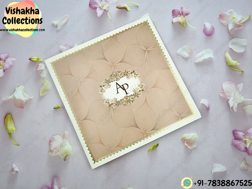Thumbnail: Designer Premium Customized Wedding Invitation Cards - CN-086