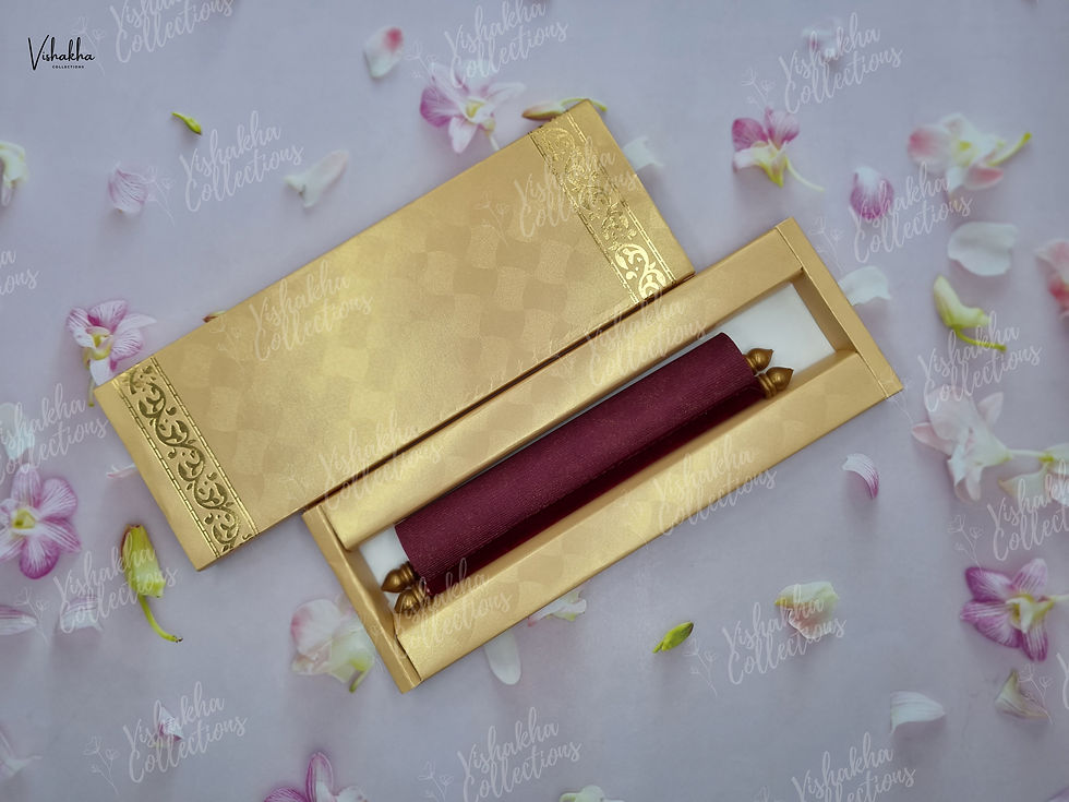 Thumbnail: Designer Premium Customized Wedding Invitation Cards - FC-038