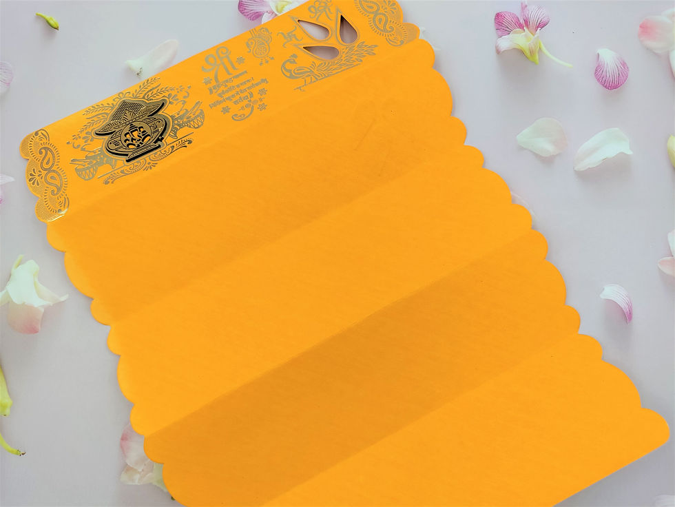 Thumbnail: Designer Premium Customized Wedding Invitation Cards - GS-022