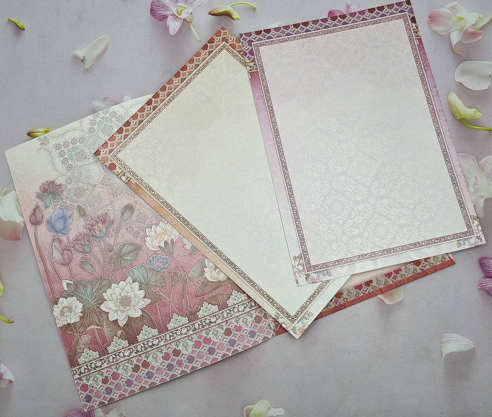 Thumbnail: Light Pink Floral Wedding Invitation Card