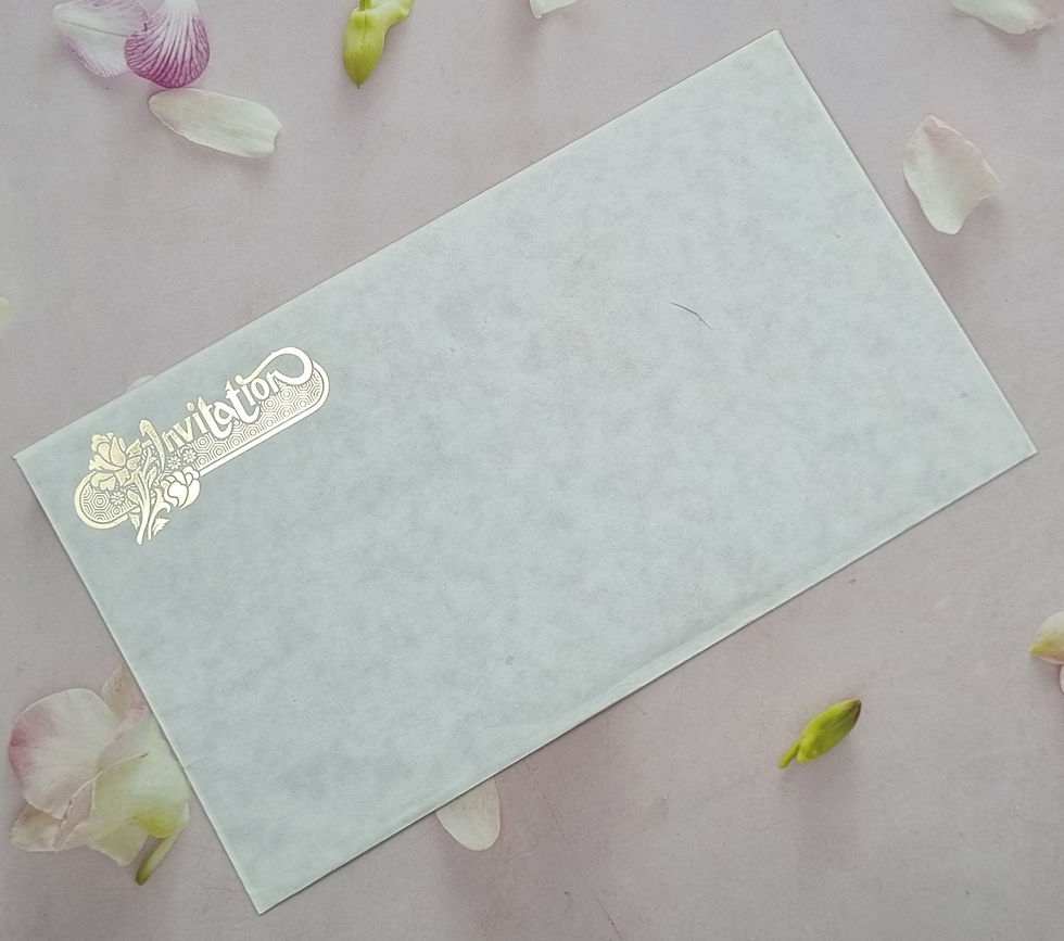 Thumbnail: Dark Brown Laser Cut Wedding Invitation Card