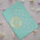 Thumbnail: Morrocan Pattern Traditional Laser Cut Peach Wedding Invitation Card