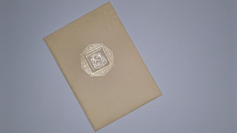 Thumbnail: Paan Leaf Ganesha Wedding Invitation Card