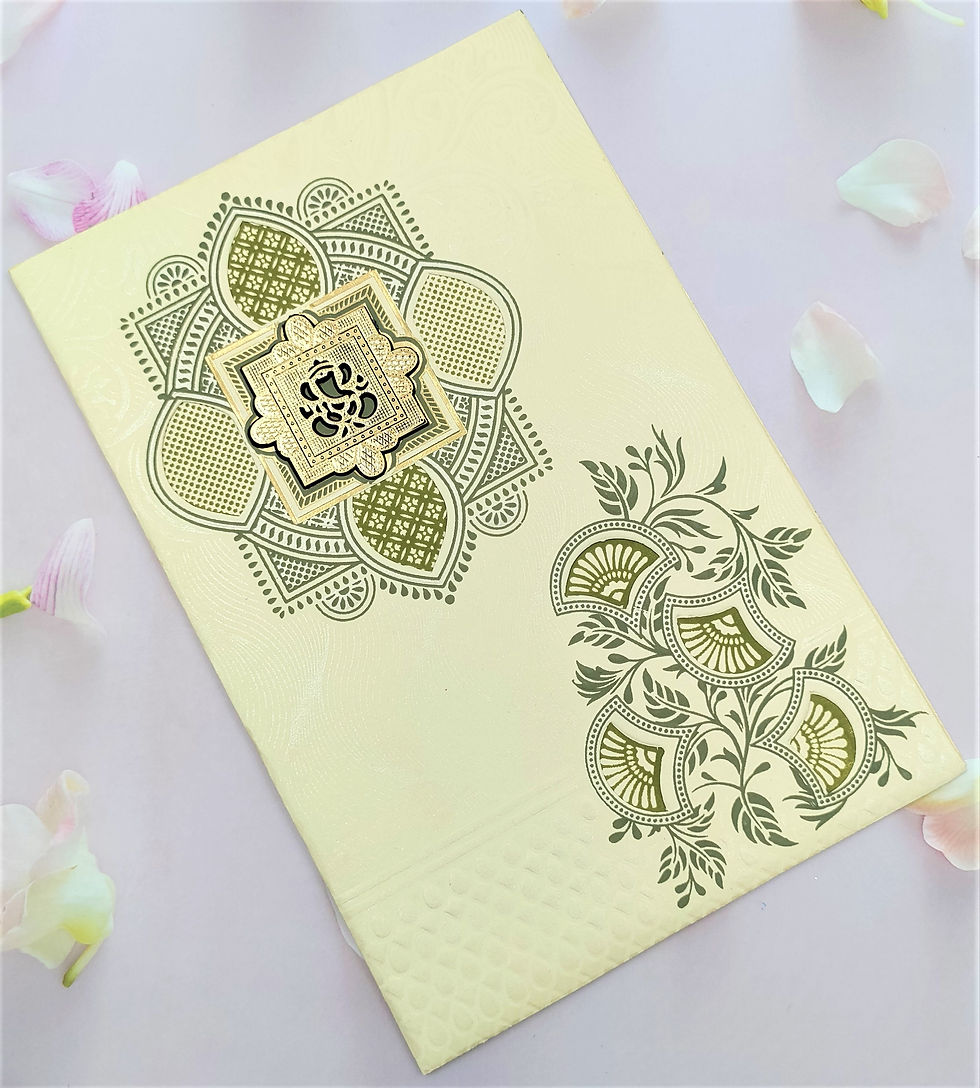 Thumbnail: Designer Premium Customized Wedding Invitation Cards - GS-073