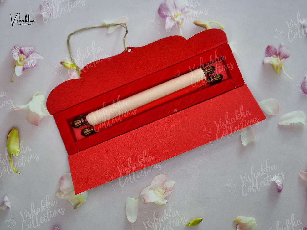 Thumbnail: Designer Premium Customized Wedding Invitation Cards - FC-039