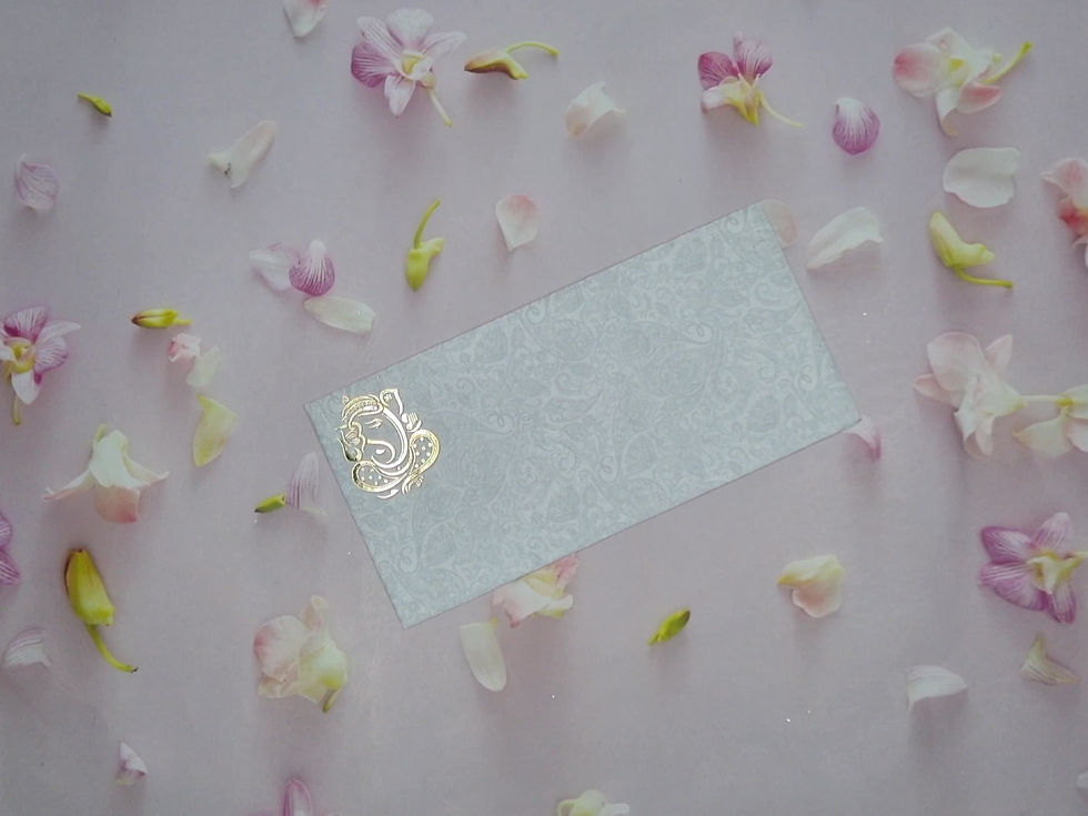 Thumbnail: Designer Premium Customized Wedding Invitation Cards - GS-136