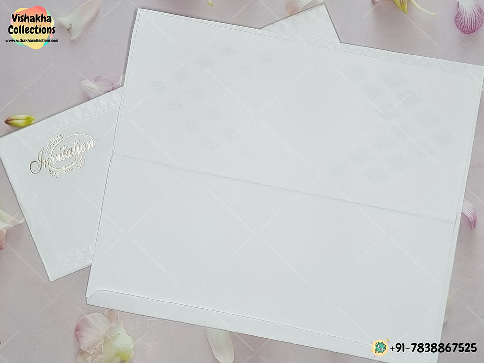 Thumbnail: Designer Premium Customized Wedding Invitation Cards - GS-130
